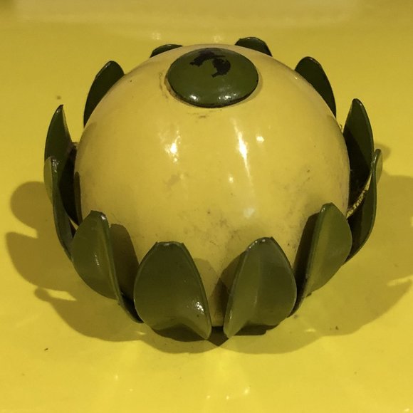 Anchor Hocking Fire King Yellow Chafing Dish - Picture 5 of 9